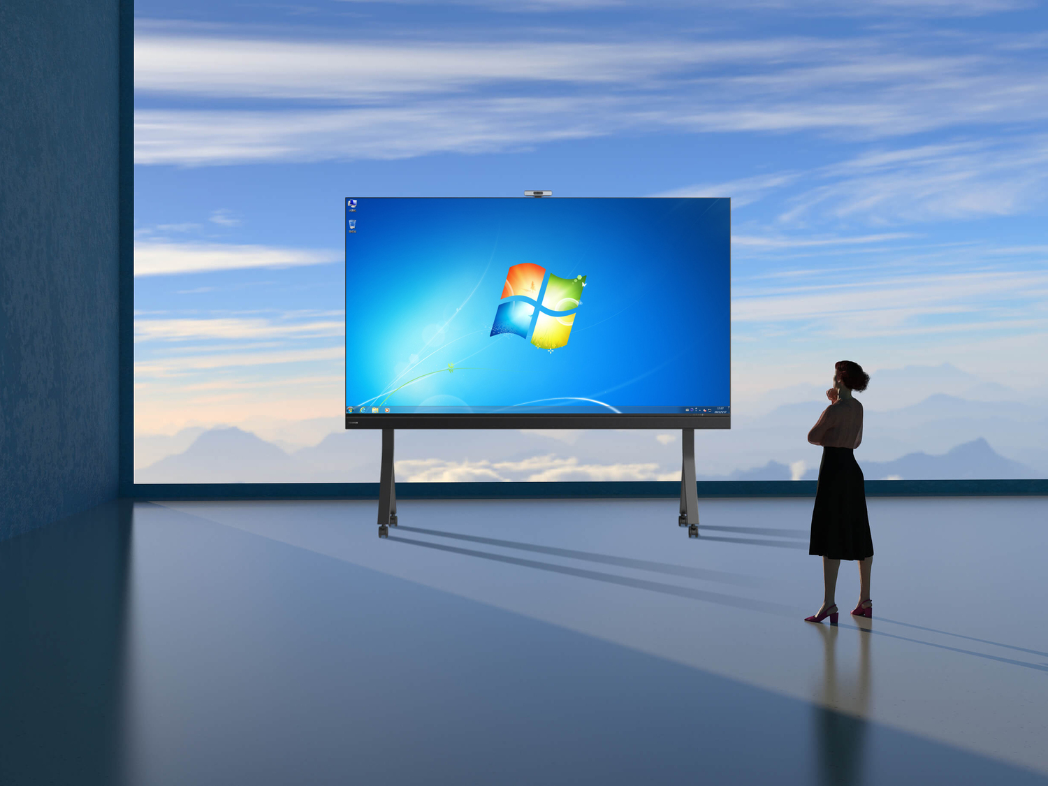 led小间距会议一体机